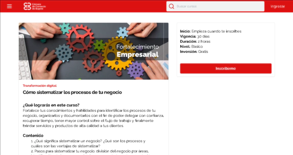 Curso de sistematizar los procesos de tu negocio