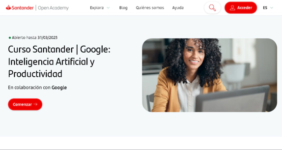 Curso de IA y productividad